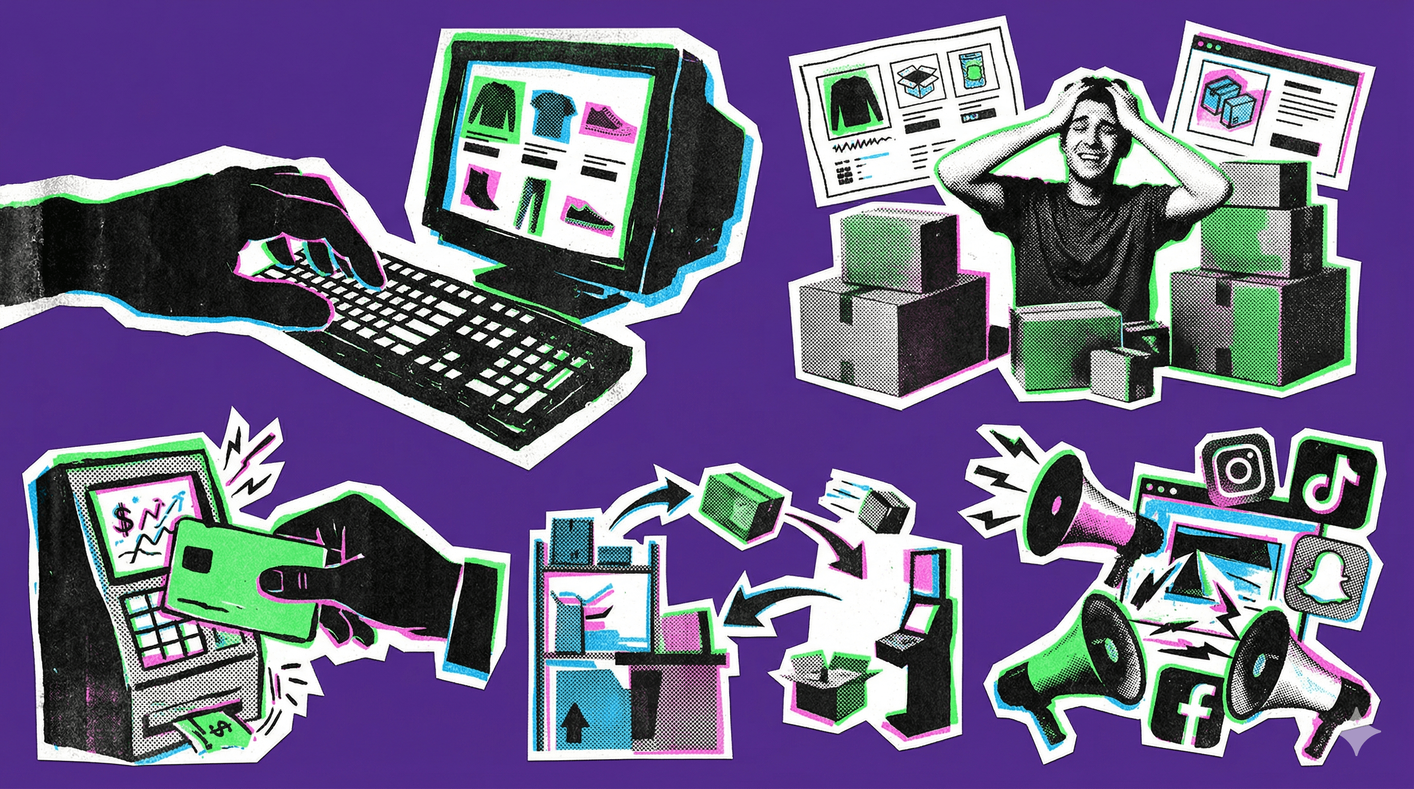 مراحل تنفيذ متجر إلكتروني